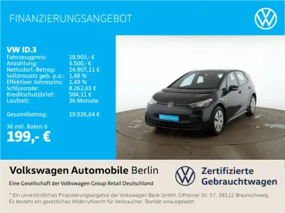 Gebraucht VW ID.3 Pro 106 kW (145 PS) 2022 Grau Kleinwagen