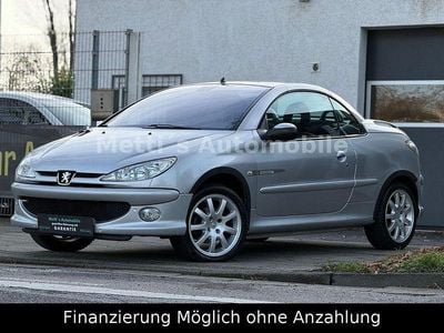 Gebraucht Peugeot 206 CC Quiksilver 109 PS (80 kW) 2005 Lackierung aluminiumgrau/meta Cabrio