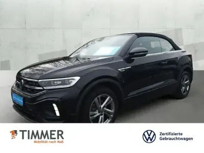 Używany VW T-Roc Cabriolet R-line 150 KM (110 kW) 2025 Czarny Kabriolet