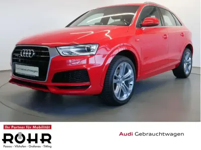 Gebraucht Audi Q3 Design 220 PS (161 kW) 2018 Misanorot perleffekt SUV