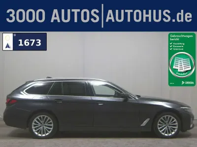 Second-hand BMW 520 Luxury Line 204 CP (150 kW) 2021 Gri Break