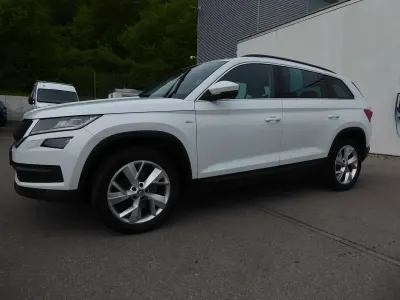 Gebraucht Skoda Kodiaq Soleil 190 PS (139 kW) 2019 Pure white SUV