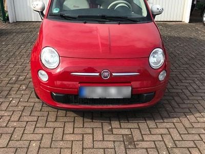 Usata Fiat 500C 69 CV (50 kW) 2013 Rosso Cabrio