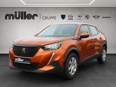 Gebraucht Peugeot 2008 Active 101 PS (74 kW) 2021 Orange fusion SUV