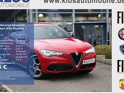 Gebraucht Alfa Romeo Stelvio Ti 210 PS (154 kW) 2023 Rot SUV