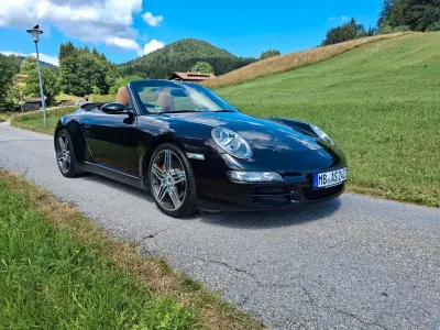 Gebraucht Porsche 911 Carrera 4S Cabriolet 355 PS (261 kW) 2008 Schwarz Cabrio