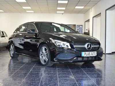 Gebraucht Mercedes CLA180 Shooting Brake AMG line 122 PS (89 kW) 2018 Schwarz Kombi