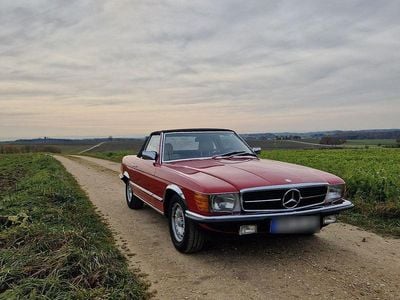 Usata Mercedes SL500 231 CV (169 kW) 1983 Rosso Cabrio