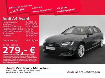 Gebraucht Audi A4 Advanced Plus 204 PS (150 kW) 2023 Manhattangrau metallic Kombi