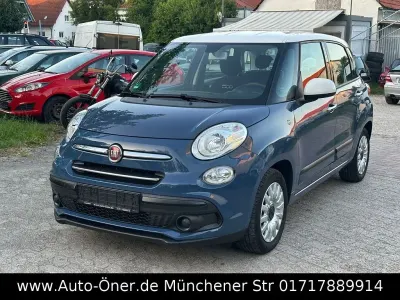 Gebraucht Fiat 500L Pop Star 95 PS (69 kW) 2018 Blau Van / Kleinbus