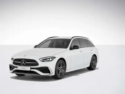 Gebraucht Mercedes C300e AMG 197 PS (144 kW) 2024 Unilack polarweiß Kombi