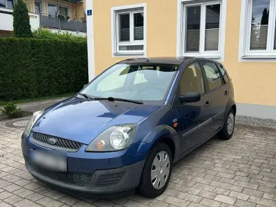 Gebraucht Ford Fiesta 69 PS (50 kW) 2006 Blau Kleinwagen