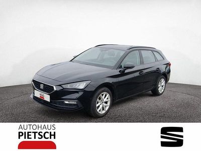 Midnight schwarz metallic Gebraucht 2022 Seat Leon ST Style Kombi | 18.940 € (Etwas zu teuer)