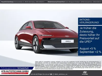 Neu Hyundai Ioniq 6 Basis 125 kW (170 PS) 2026 Rot Limousine