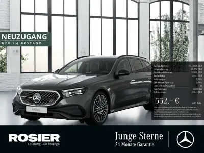 Gebraucht Mercedes E300 Premium Plus 197 PS (144 kW) 2025 Grau / graphitgrau Kombi