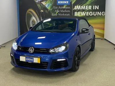 Brugt VW Golf Cabriolet R 265 HK (194 kW) 2014 Blå Cabriolet