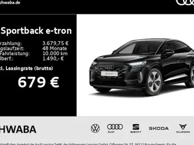 Neu Audi Q4 Sportback e-tron Performance 210 kW (286 PS) 2026 Schwarz SUV