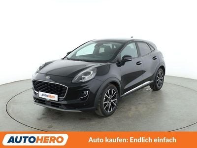 Gebraucht Ford Puma Titanium 125 PS (91 kW) 2020 Schwarz SUV