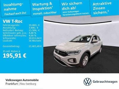 Second-hand VW T-Roc Life 110 CP (80 kW) 2023 Gri SUV
