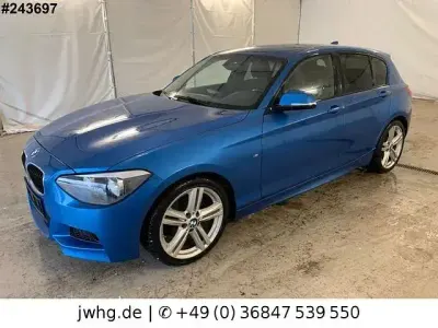 Usata BMW 118 M Sport 143 CV (105 kW) 2014 Blu Utilitaria