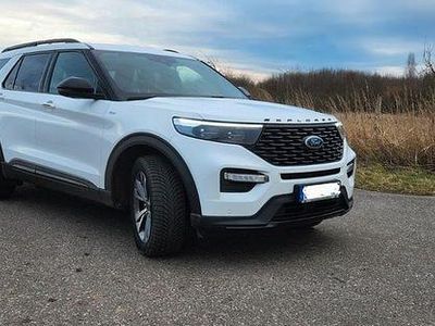 Weiß Gebraucht 2020 Ford Explorer ST-Line SUV | 37.100 €