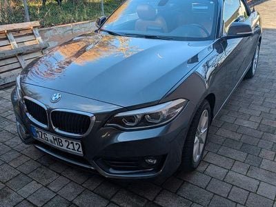 Gebraucht BMW 220 Advantage 184 PS (135 kW) 2018 Grau Cabrio