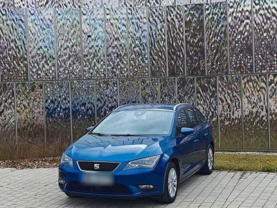 Gebraucht Seat Leon 110 PS (80 kW) 2015 Blau Kombi