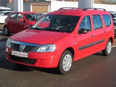Gebraucht Dacia Logan MCV Ambiance 87 PS (63 kW) 2010 Rot Kombi