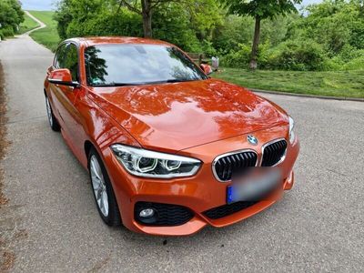 gebraucht BMW 116 i M Sport Valencia Orange
