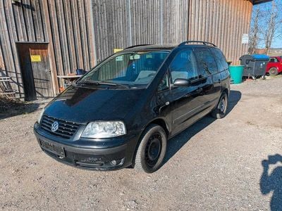 Gebraucht VW Sharan 110 PS (80 kW) 2002 Schwarz Van / Kleinbus