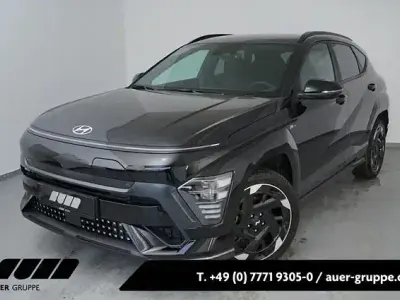 Gebraucht Hyundai Kona N Line 160 kW (218 PS) 2025 Schwarz SUV