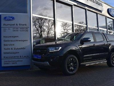 Gebraucht Ford Ranger Wildtrack 212 PS (155 kW) 2022 Obsidianschwarz metallic Pickup