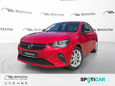 Gebraucht Opel Corsa Edition 75 PS (55 kW) 2021 Chili rot/kardio rot Kleinwagen