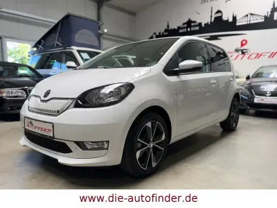 Gebraucht Skoda Citigo-e IV Style 61 kW (83 PS) 2022 Weiß Kleinwagen