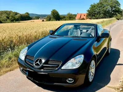 Gebraucht Mercedes SLK200 184 PS (135 kW) 2008 Schwarz Cabrio