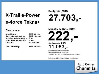 Gebraucht Nissan X-Trail Tekna+ 213 PS (156 kW) 2022 Schwarz SUV