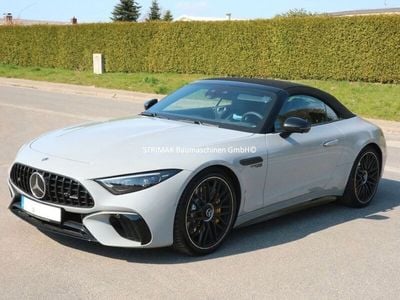 Gebraucht Mercedes SL63 AMG AMG 585 PS (430 kW) 2023 Alpingrauunilack Cabrio