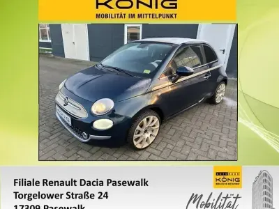 Second-hand Fiat 500C Dolcevita 69 CP (50 kW) 2023 Albastru Cabrio