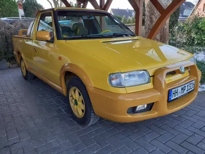 Gebraucht Skoda Felicia Fun 75 PS (55 kW) 1999 Gelb Pickup