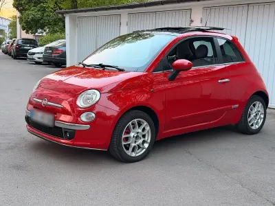 Brugt Fiat 500 Sport 100 HK (73 kW) 2008 Rød Hatchback