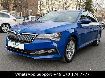 Blau Gebraucht 2021 Skoda Superb Business Line Kombi | 18.770 € (Guter Preis)