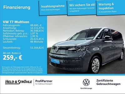 Gebraucht VW Multivan 150 PS (110 kW) 2025 Pure grey Van