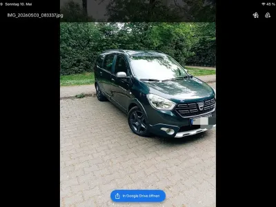 Gebraucht Dacia Lodgy Stepway 116 PS (85 kW) 2017 Grau Van / Kleinbus