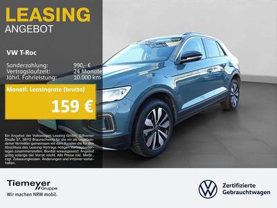 Gebraucht VW T-Roc Goal 116 PS (85 kW) 2025 Blau SUV