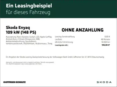 Usata Skoda Enyaq iV Loft 108 kW (148 CV) 2023 Blu SUV