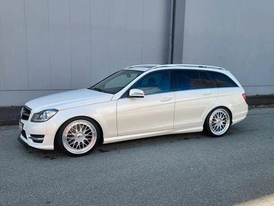 Gebraucht Mercedes C350 AMG line 265 PS (194 kW) 2014 Weiß Kombi