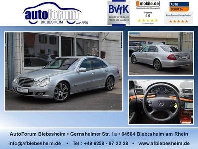 Usata Mercedes E350 Elegance 272 CV (200 kW) 2006 Argento Berlina