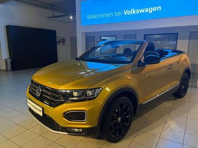 Gebraucht VW T-Roc Cabriolet Style 150 PS (110 kW) 2020 Gelb Cabrio