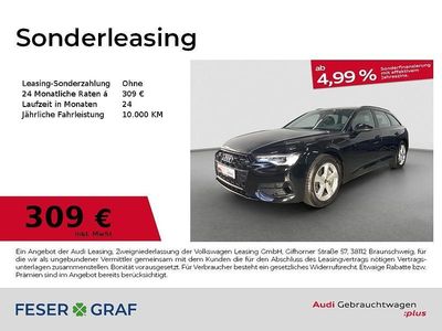 Mythosschwarz metallic Gebraucht 2025 Audi A6 Advanced Plus Kombi | 49.480 € (Fairer Preis)