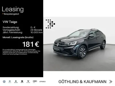 Gebraucht VW Taigo Goal 95 PS (69 kW) 2025 Deep black perleffekt SUV